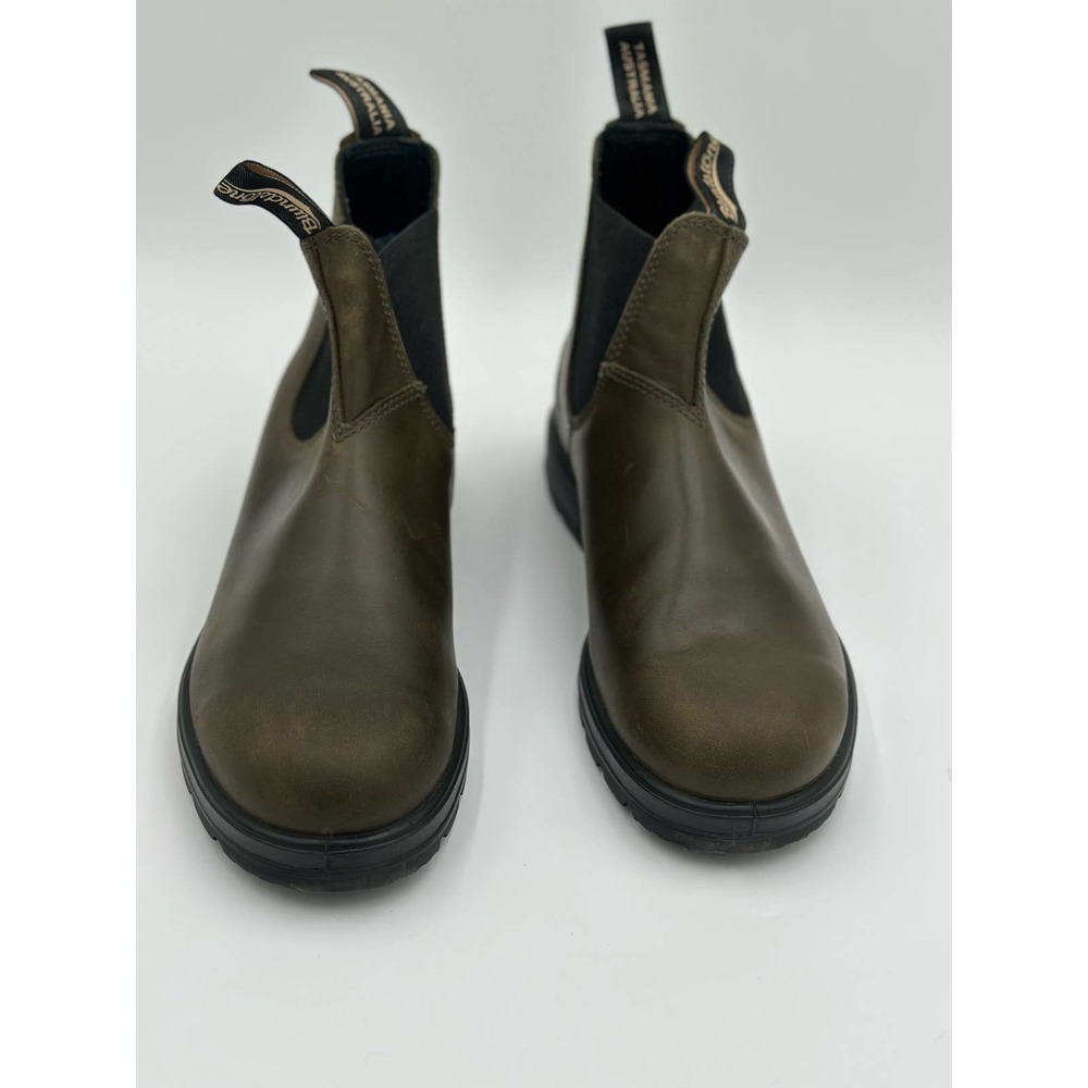 Blundstone 550 Rugged Sole Men's Green Blundstone Chelsea Boots US 9.5/ AU 8.5 - Picture 6 of 10